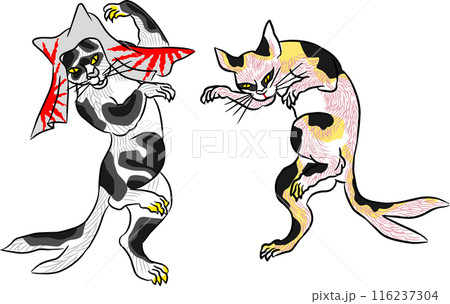 化け猫のイラスト 116237304