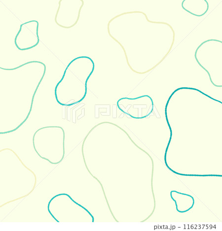 ゆるい抽象的な曲線の背景画像　秀才 116237594