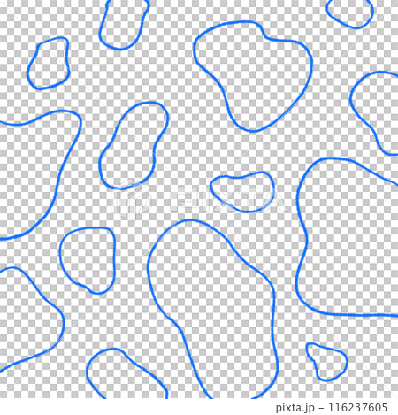 Background image of loose abstract curves - Blue Background image of loose abstract curves - Blue 116237605
