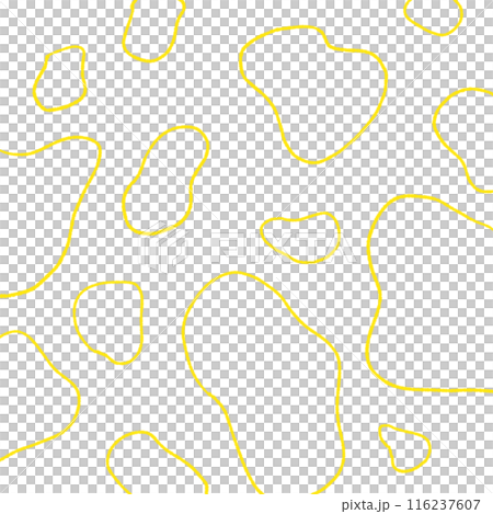 Background image of soft abstract curves - Yellow Background image of soft abstract curves - Yellow 116237607