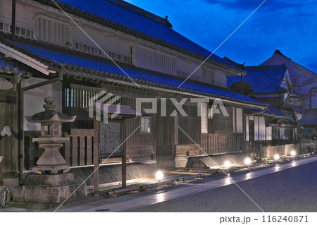 【やかげ宿 (夕刻)】 岡山県小田郡矢掛町矢掛 【やかげ宿 (夕刻)】 岡山県小田郡矢掛町矢掛 116240871