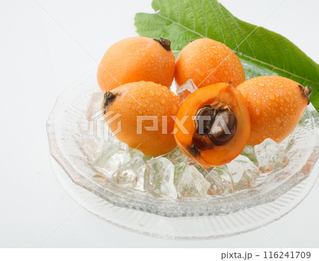 びわ　　　白バック 116241709