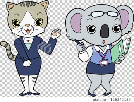 Animal Office Lady 116242189