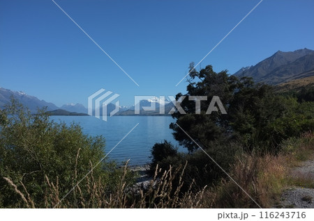 Lakeside Photo of Lake Wakatipu and The Remarkables in Glenorchy New Zealand 116243716