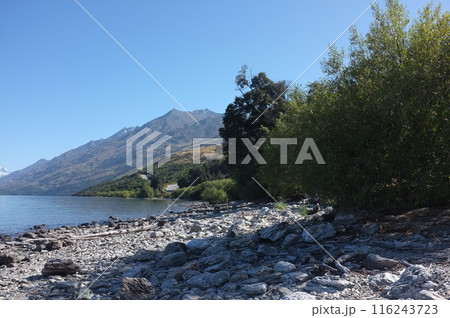 Lakeside Photo of Lake Wakatipu and The Remarkables in Glenorchy New Zealand 116243723