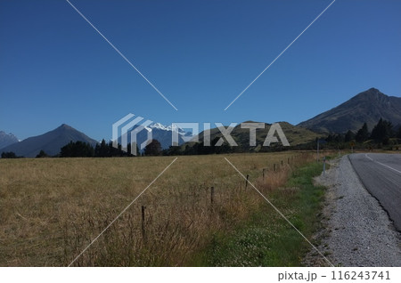 Photo of The Remarkables Mountain Range near Queenstown Glenorchy New Zealand Photo of The Remarkables Mountain Range near Queenstown Glenorchy New Zealand 116243741