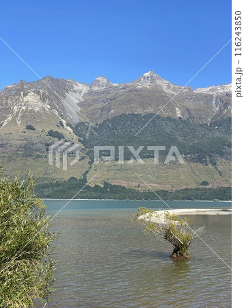 Lakeside Photo of Lake Wakatipu and The Remarkables in Glenorchy New Zealand 116243850