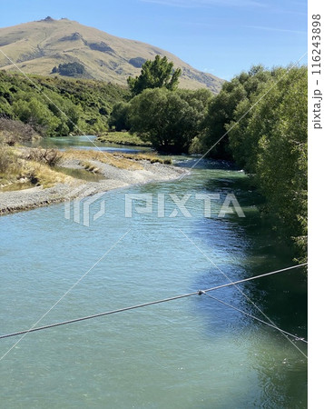 Photo of Mataura River in Southland Region of the South Island of New Zealand 116243898