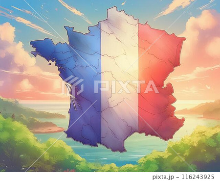 フランス国旗 116243925