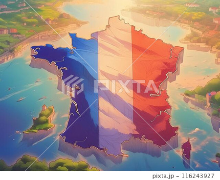 フランス国旗 116243927