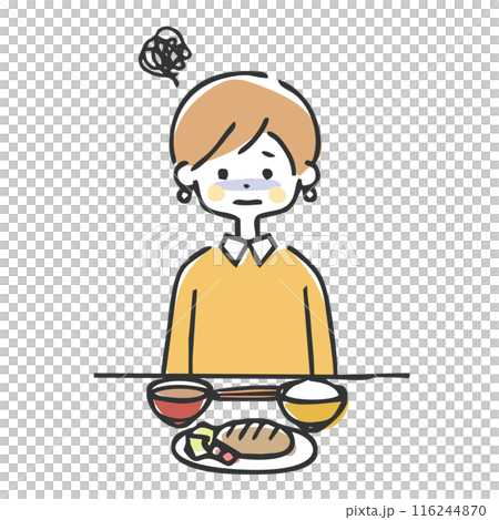 Woman with anorexia 116244870