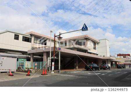 片町線　四条畷駅の橋上駅舎 116244973