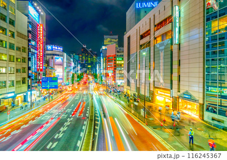 東京新宿・夜景 東京新宿・夜景 116245367