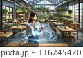 ベンチャー企業で働く女性 116245420