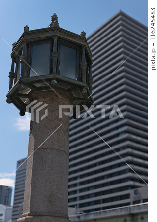 大阪大江橋の街灯 116245483