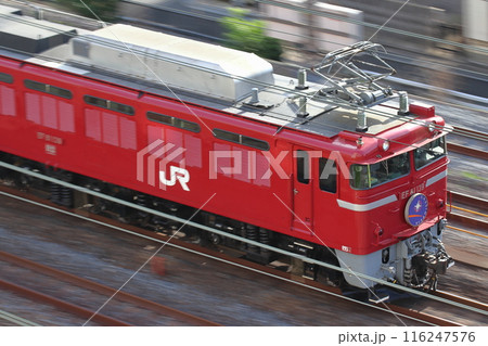 団体列車：寝台特急カシオペア（宇都宮線内：EF81牽引） 116247576