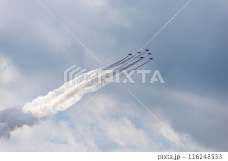 ブルーインパルスの航空ショー 116248533