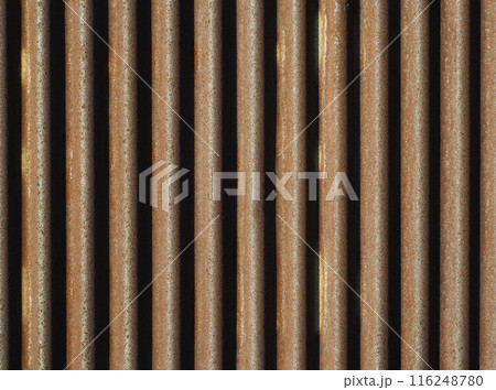 錆びたトタン波板 116248780