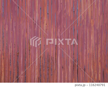 錆びたトタン波板 116248791