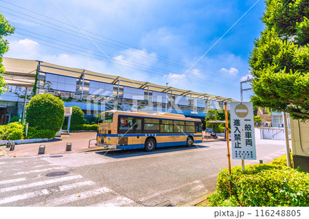 日本の横浜都市景観 東急電鉄 江田駅西口などを望む=4日 日本の横浜都市景観 東急電鉄 江田駅西口などを望む=4日 116248805