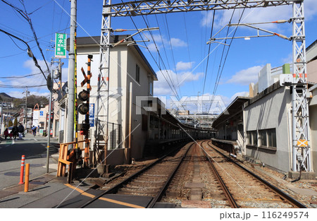 阪急　宝塚線　売布神社駅の構内 116249574