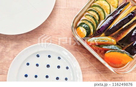 夏野菜の揚げ浸し⑤ 夏野菜の揚げ浸し⑤ 116249876