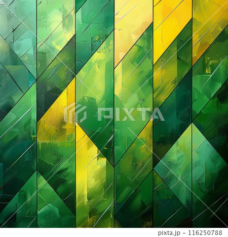 抽象的な幾何学模様の背景 116250788