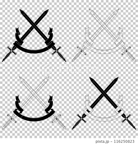 Ancient sword surrounded by poisonous snake Ancient sword surrounded by poisonous snake 116250823