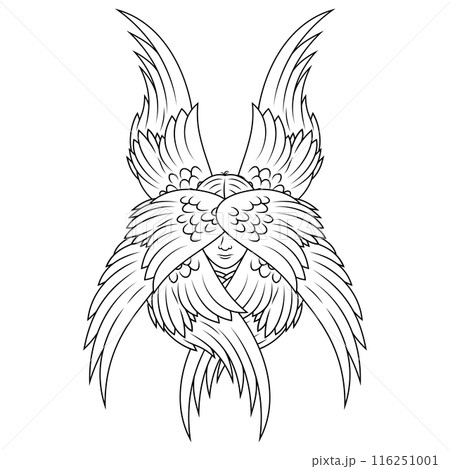 Angelic oster of the catholic religion 116251001