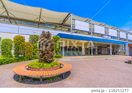 日本の横浜都市景観 東急電鉄 江田駅 東口などを望む=4日 日本の横浜都市景観 東急電鉄 江田駅 東口などを望む=4日 116251277