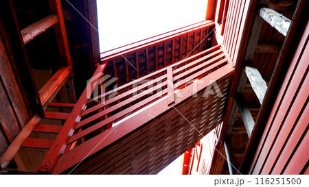 stair construction fisherman house in Bergen, Norway 116251500
