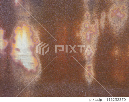 錆びたトタン平板 錆びたトタン平板 116252270