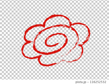 Hand-drawn illustration of a perfect circle Hand-drawn illustration of a perfect circle 116252532