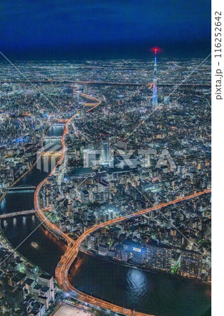 スカイツリーが見える東京の夜景を独占ヘリ遊覧 116252642