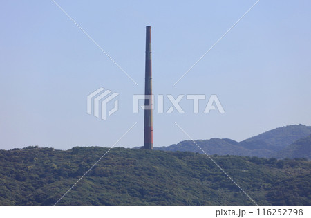 佐賀関精錬所の第二大煙突 佐賀関精錬所の第二大煙突 116252798