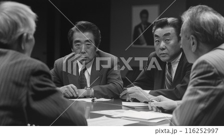 会議をする会社役員 116252997