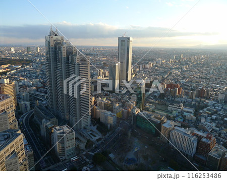 東京都庁からの眺め(東京都新宿区) 東京都庁からの眺め(東京都新宿区) 116253486