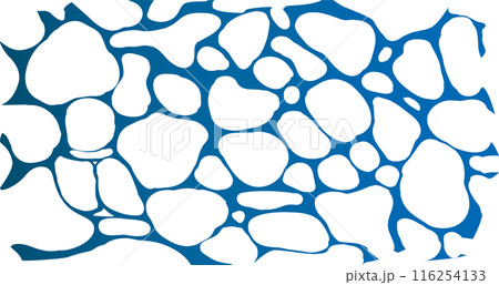 海面の揺らぎの模様・背景イラスト素材 海面の揺らぎの模様・背景イラスト素材 116254133