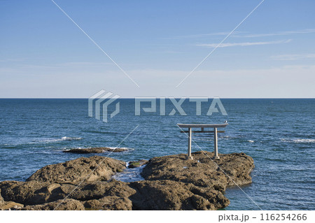 【茨城県】大洗磯前神社　神磯の鳥居 116254266