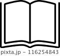 開いた本のアイコン 116254843
