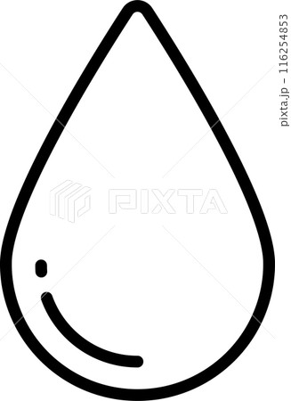 水滴のアイコン 116254853