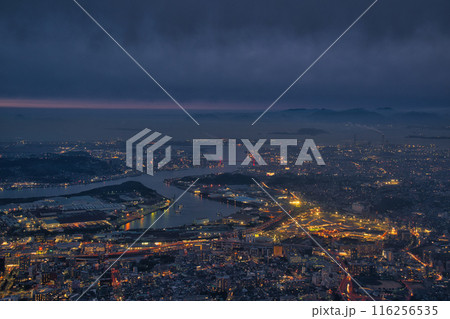 北九州市皿倉山からの夜景 116256535