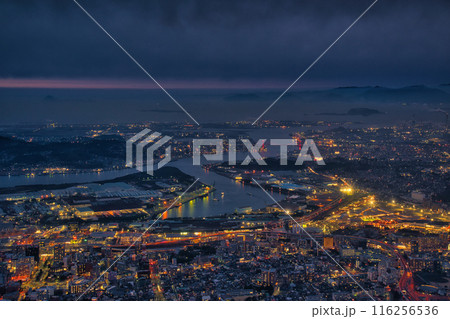 北九州市皿倉山からの夜景 北九州市皿倉山からの夜景 116256536
