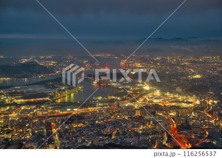 北九州市皿倉山からの夜景 116256537