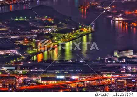 北九州市皿倉山からの夜景 116256574