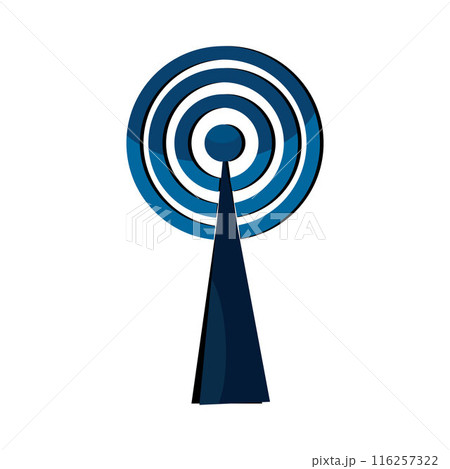 Wifi internet icon in comic style, Wifi router icon cartoon vector Wifi internet icon in comic style, Wifi router icon cartoon vector 116257322