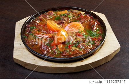 traditional fajitas .closeup 116257345