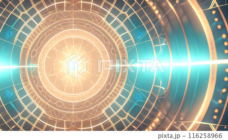 CG背景イラスト　光の 116258966
