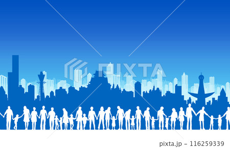 大阪の街と人々イメージ 116259339