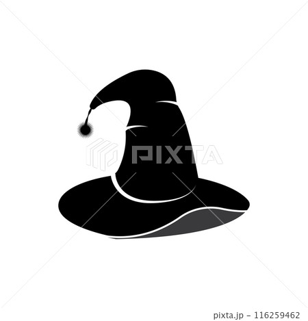 Wizard cap character logo Wizard cap character logo 116259462